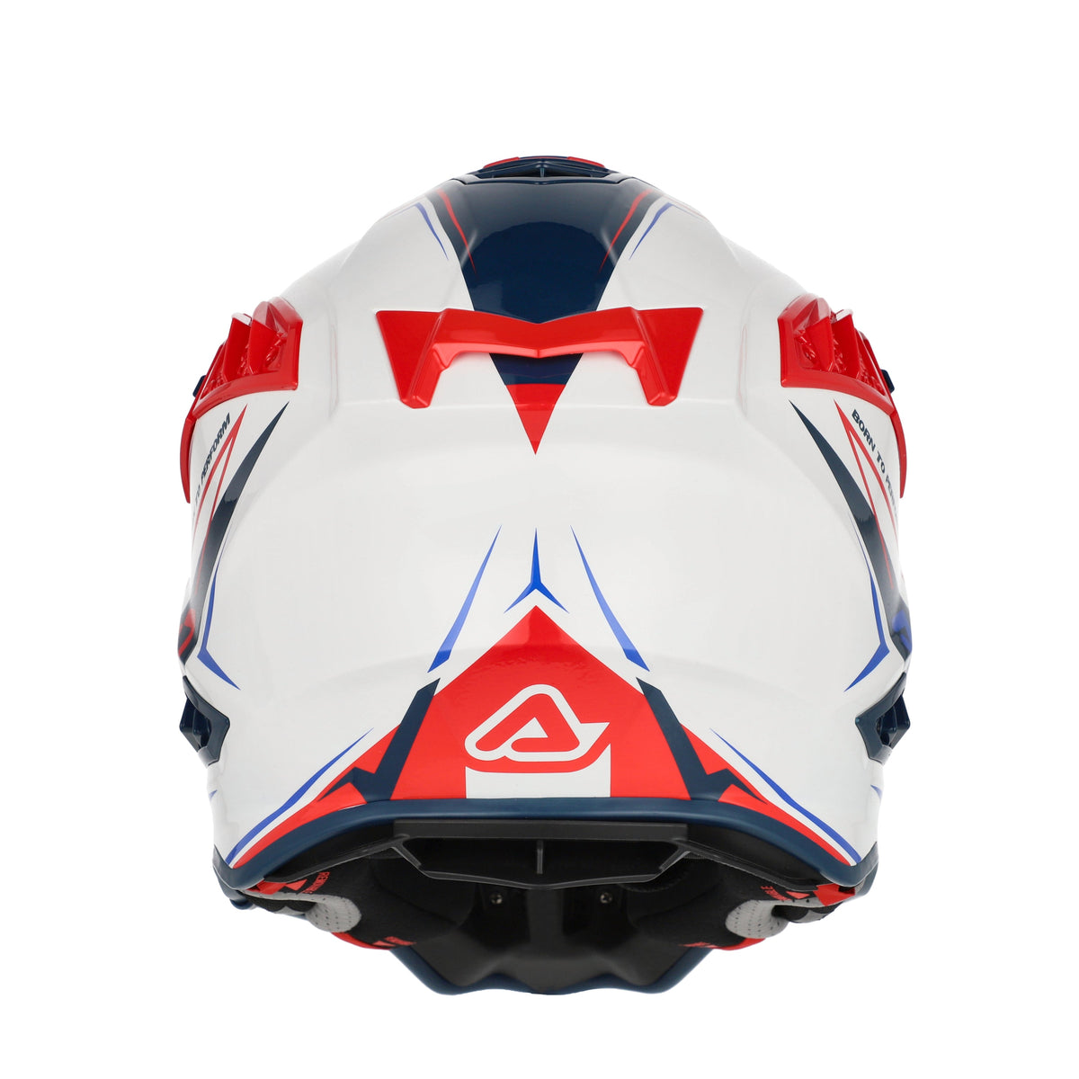 Acerbis Airstrike-X Helmet White/Blue/Red