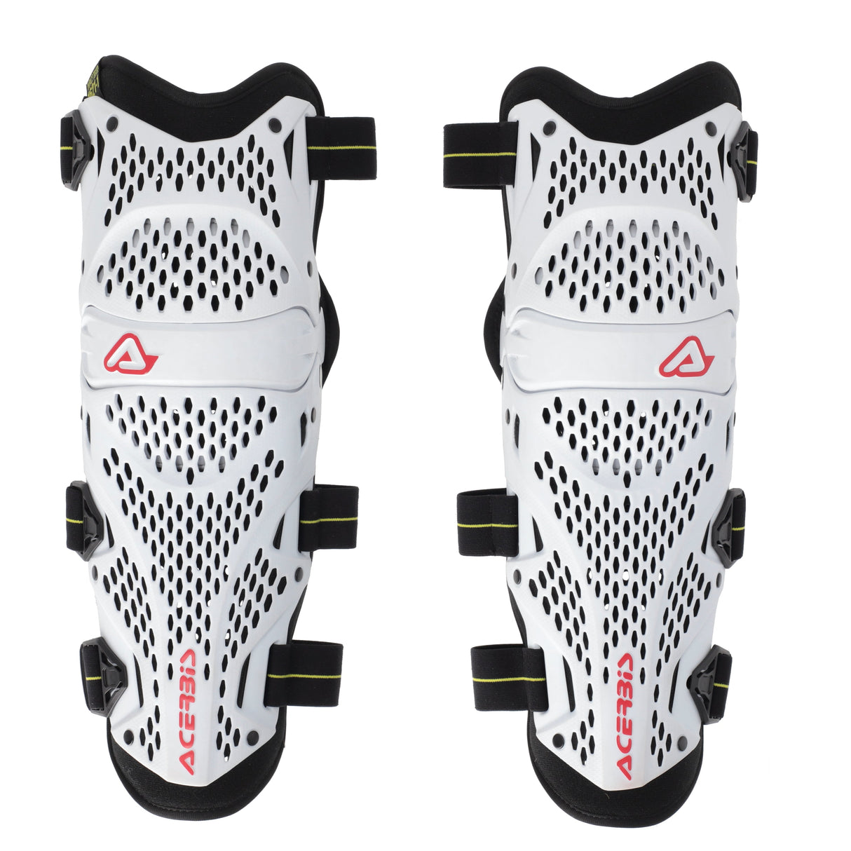 Acerbis Impact Pro Knee Guards White