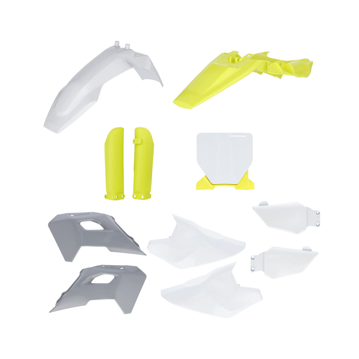 Acerbis Full Plastic Kit Husqvarna TC50 White