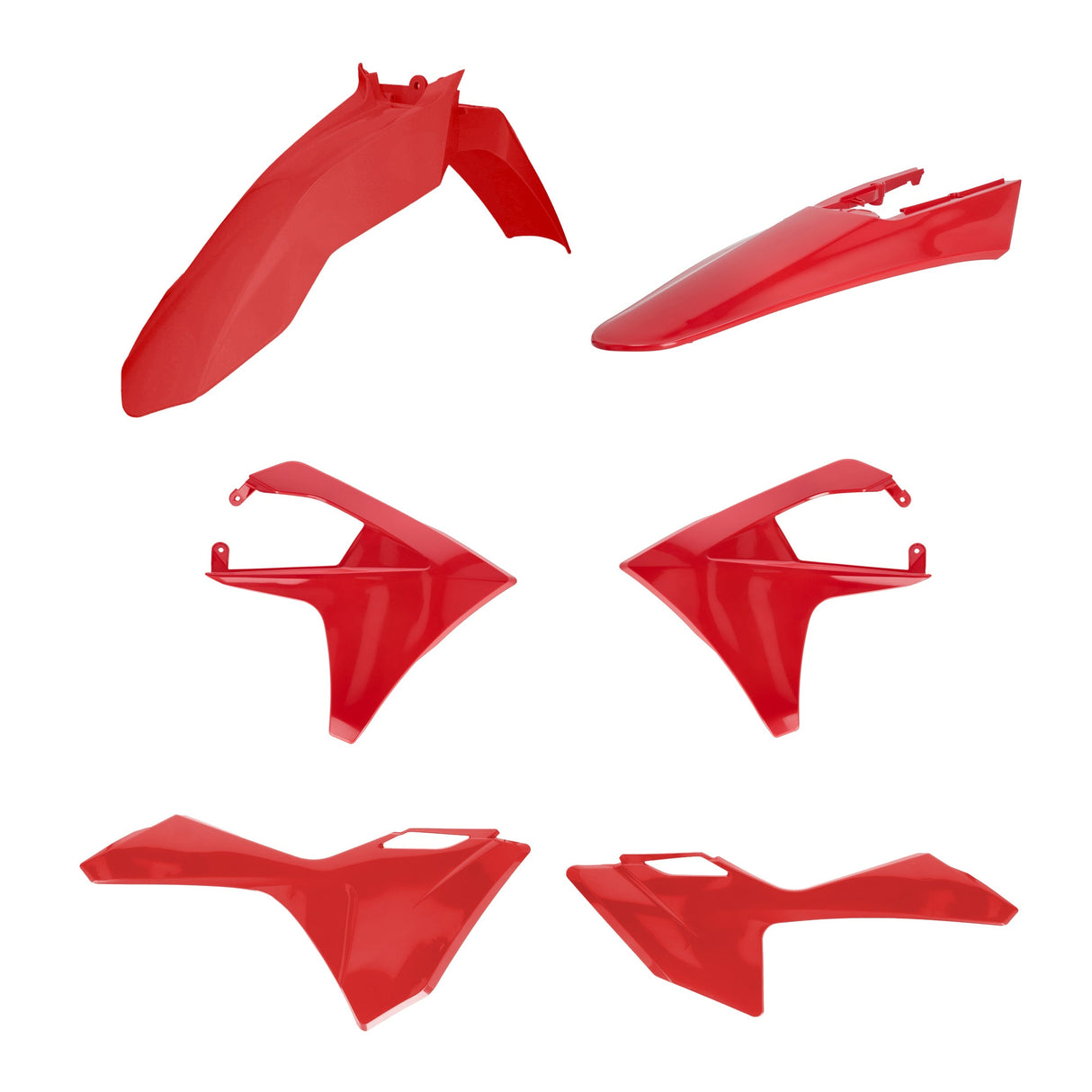 Acerbis Plastic Kit GasGas EC / EC-F Red