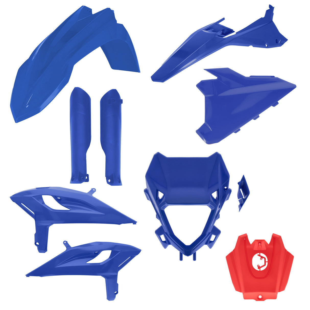 Acerbis Full Plastic Kit Beta X-Pro 2025 Onwards Blue