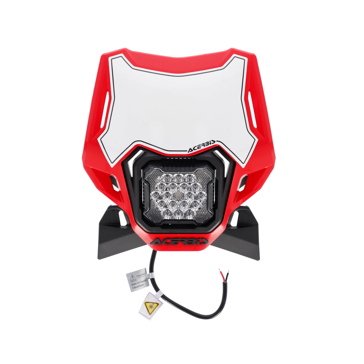 Acerbis VSL Lumen-X Headlight Red/Black