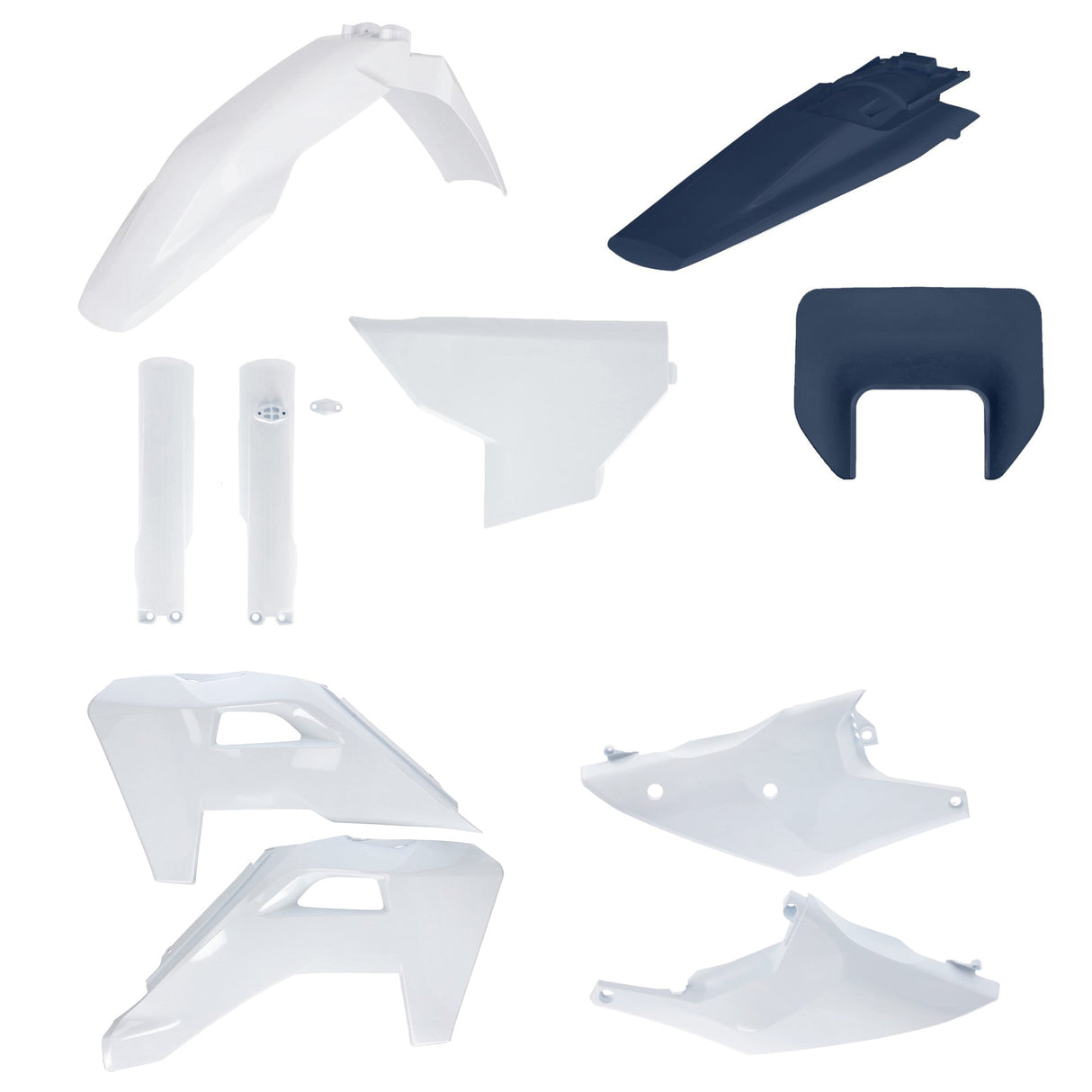 Acerbis Full Plastic Kit Husqvarna TE / FE 2026 Onwards Black