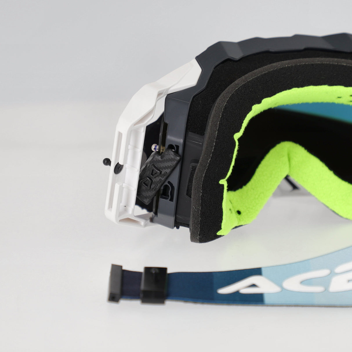 Acerbis Vulcan Mirror Goggles Black/White