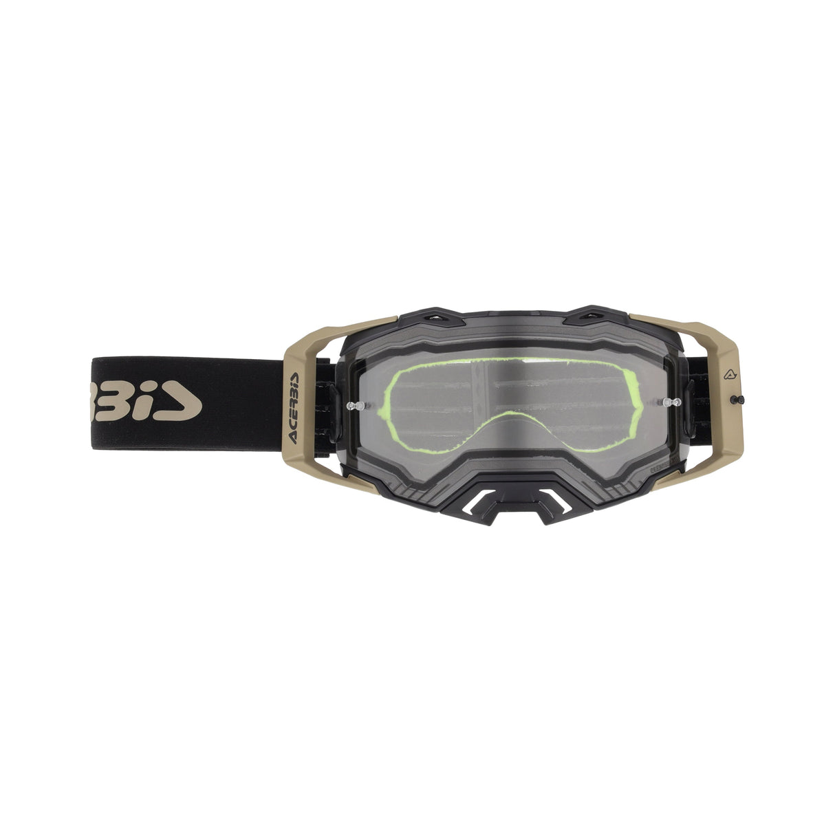 Acerbis Vulcan Enduro Goggles Black/Brown