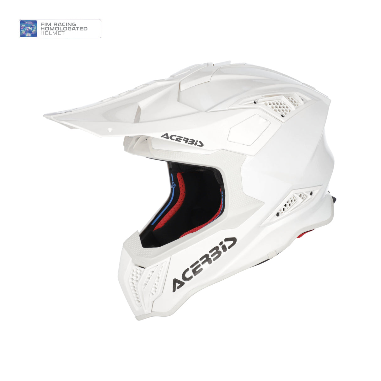 Acerbis Airstrike FIM Race Helmet White - Medium