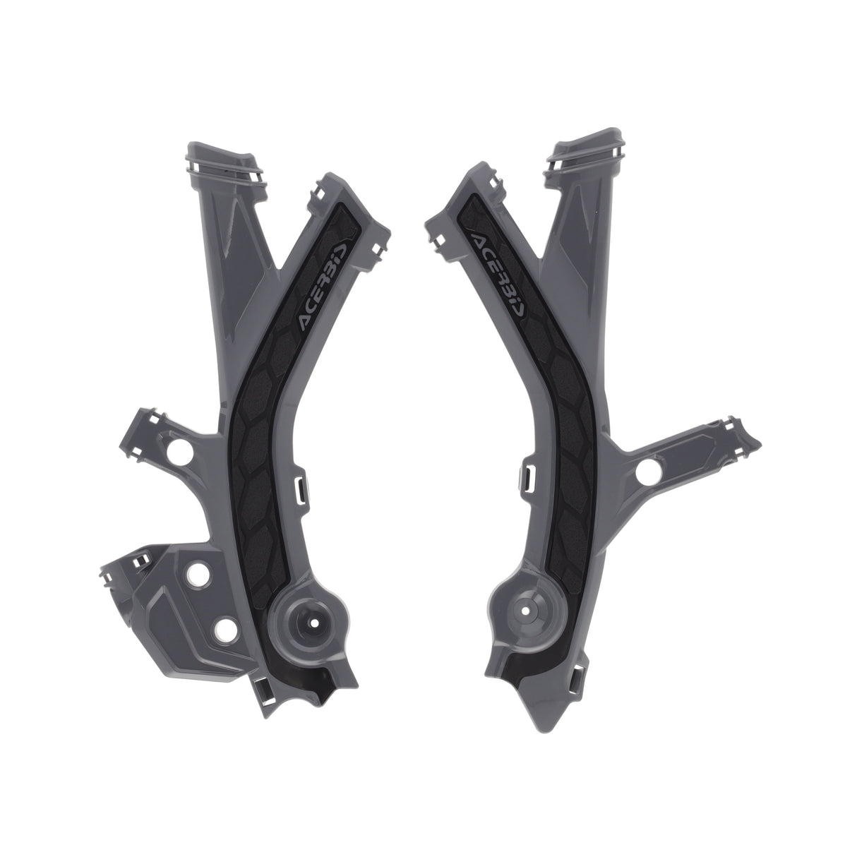 Acerbis X-Grip Frame Protectors Sherco SE / SE-F Grey/Black