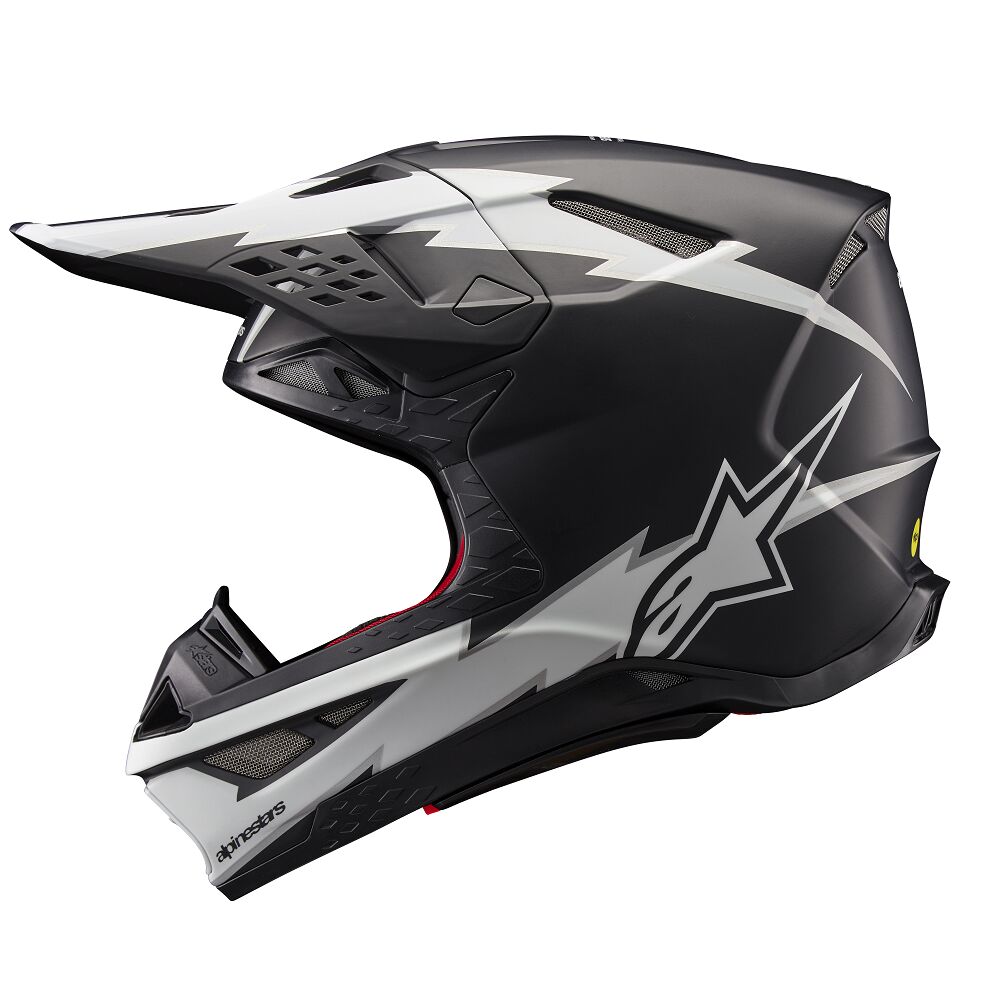 HELMET SM10 AMP BLACK/WHITE