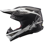 HELMET SM10 AMP BLACK/WHITE