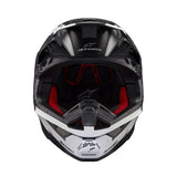 HELMET SM10 AMP BLACK/WHITE