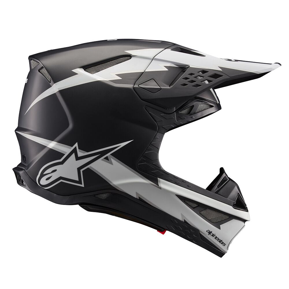 HELMET SM10 AMP BLACK/WHITE