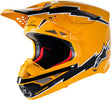 HELMET SM10 AMP BLACK/YELLOW Alpinestars motocross kit