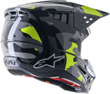 HELMET SM5 ROV2 DARK GRAY/YELLOW FLUO