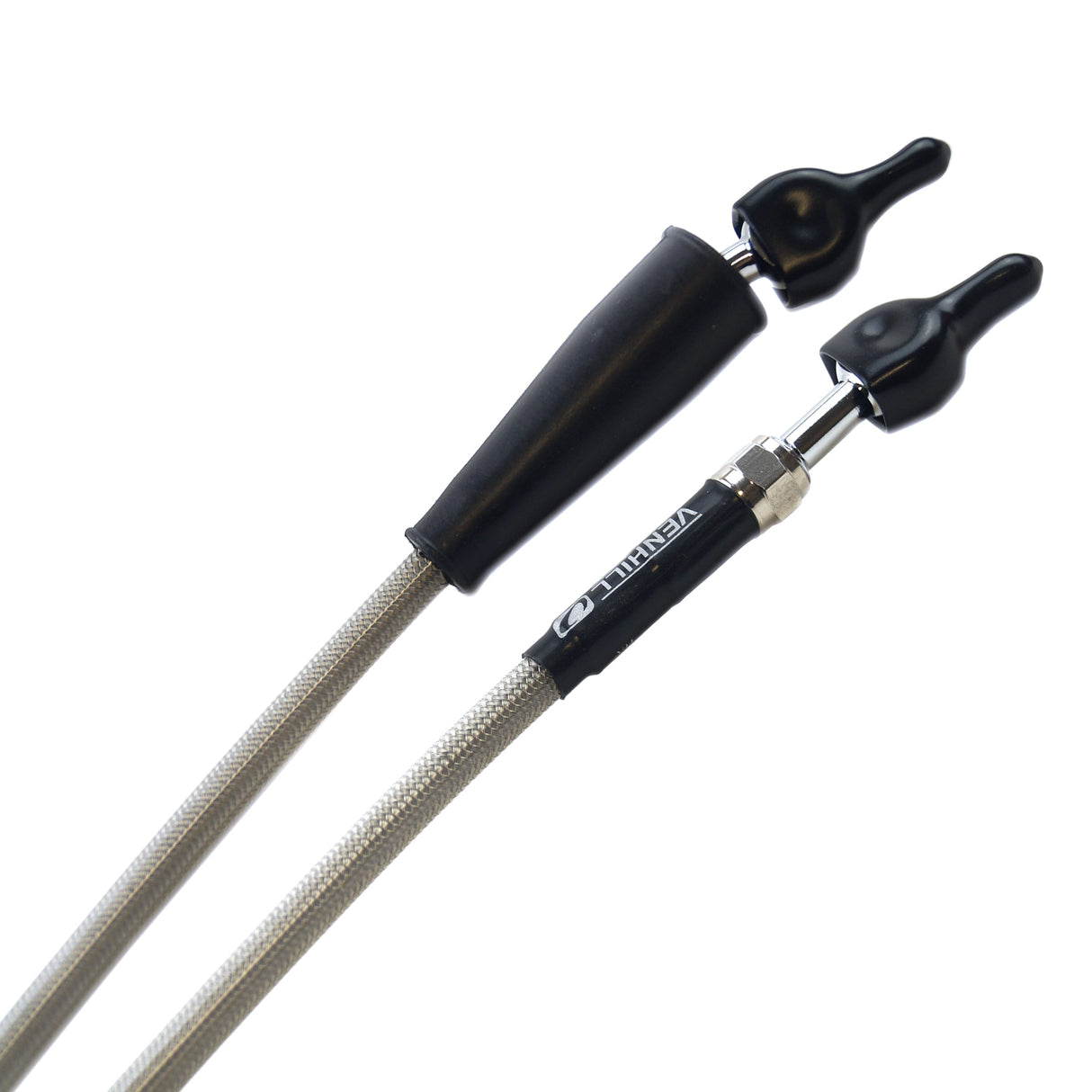 Venhill KTM 2003-2005 SXC HOSE FRONT BRAKE SILVER / BLK K01-1-032/P, 03-05 SXC625 640LC4