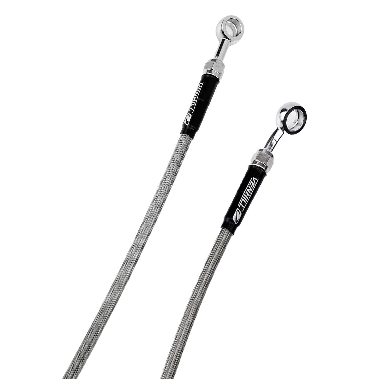 Venhill YAMAHA 2019-2025 YZ HOSE FRONT BRAKE SILVER / BLACK, YZ85 2019-25 Y01-1-083/P