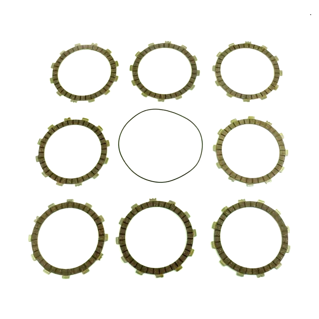 CLUTCH FRICTION PLATE SET YAMAHA YZ250 99-22, ATHENA P40230074, WITH GASKET