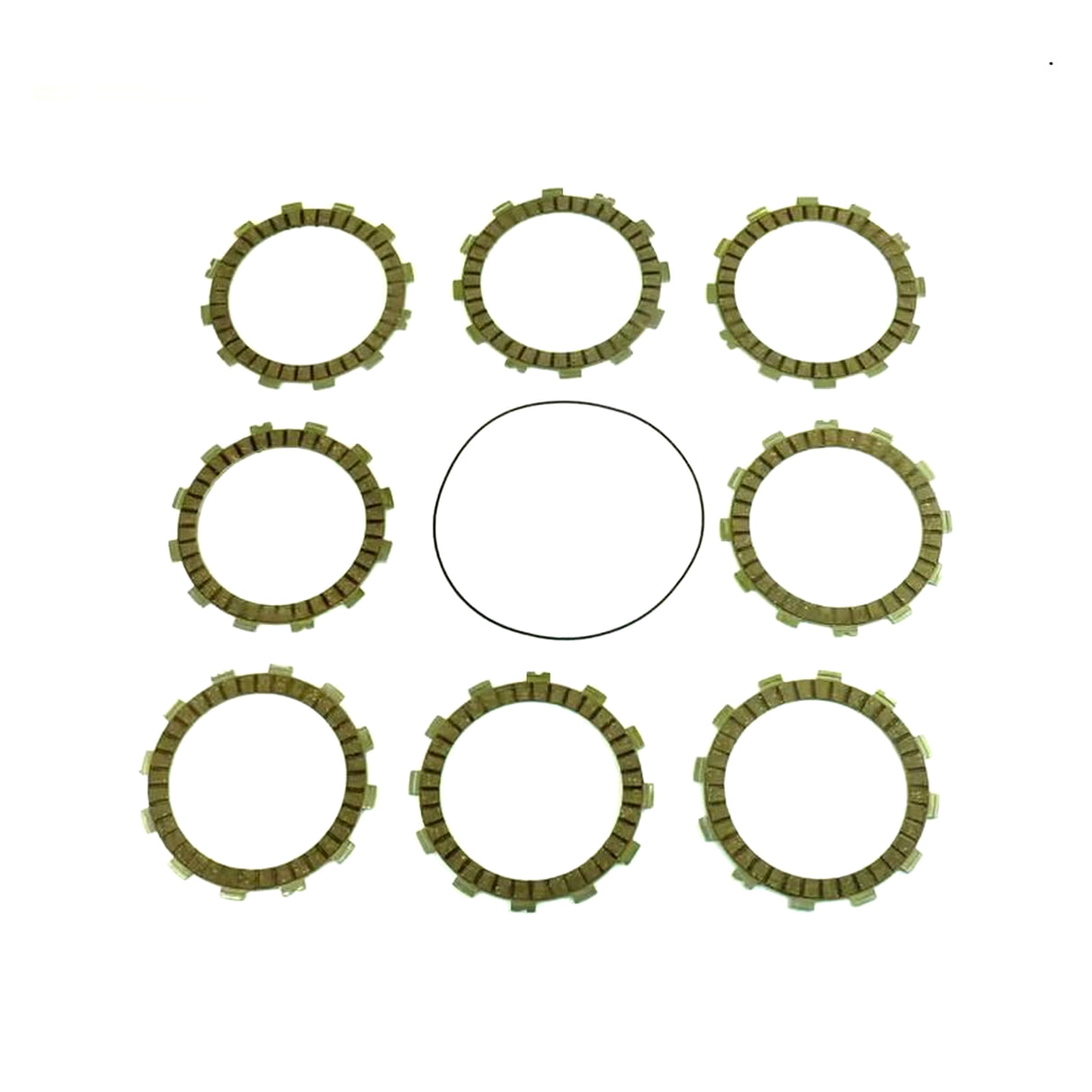 CLUTCH FRICTION PLATE SET HONDA CRF250R 04-07, ATHENA P40230093, WITH GASKET