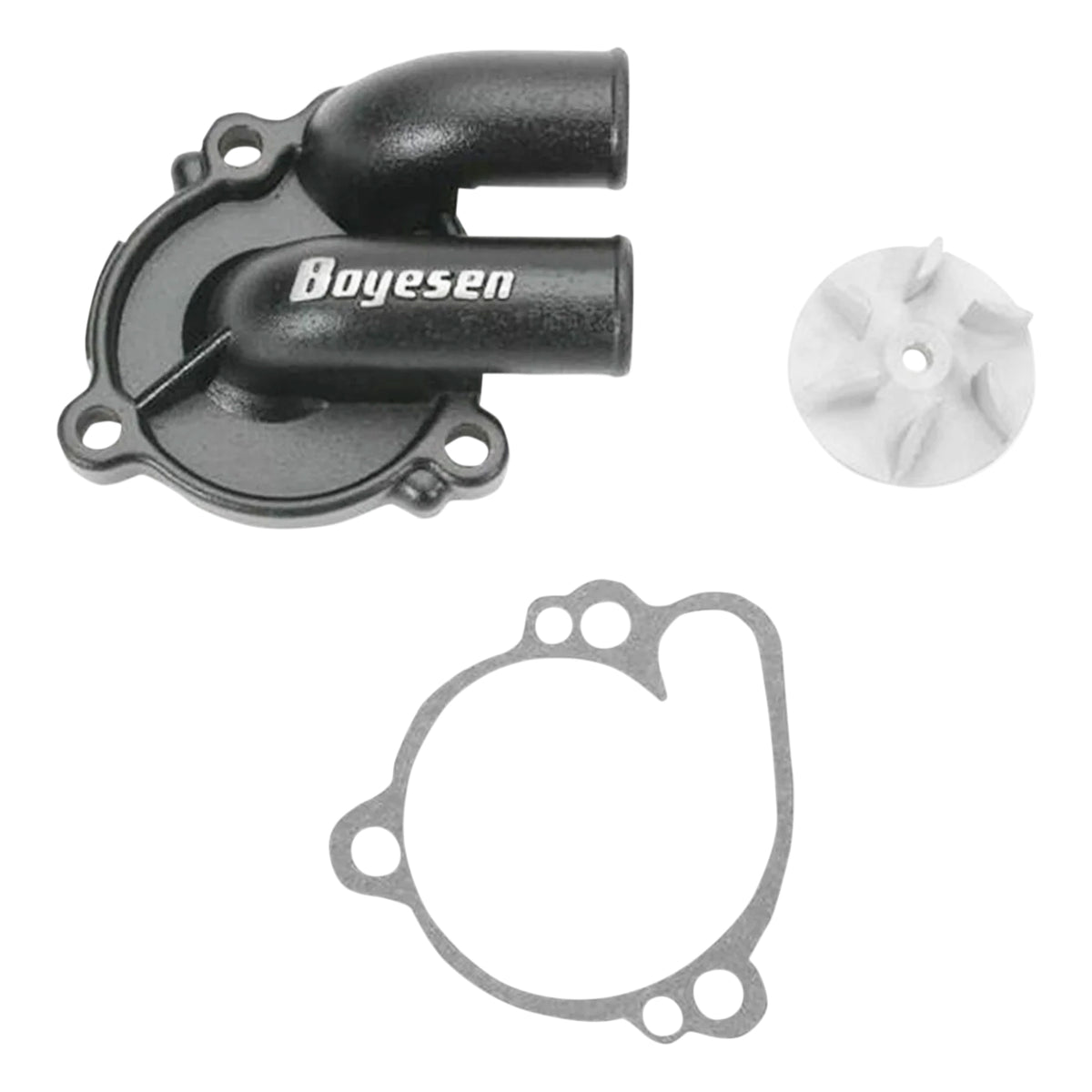 BOYESEN WATER PUMP COVER 01-25 KX85, SUPERCOOLER BOYESEN WPK-10B