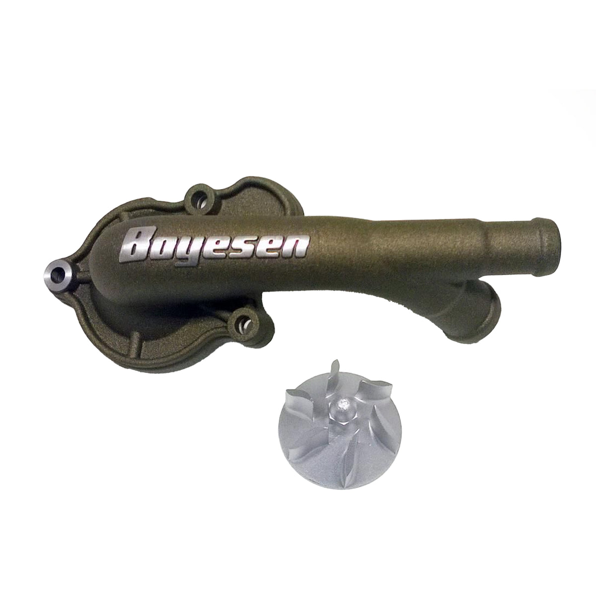 BOYESEN WATER PUMP COVER 17-20 CRF450R, SUPERCOOLER BOYESEN WPK-06CM, MAGNESIUM