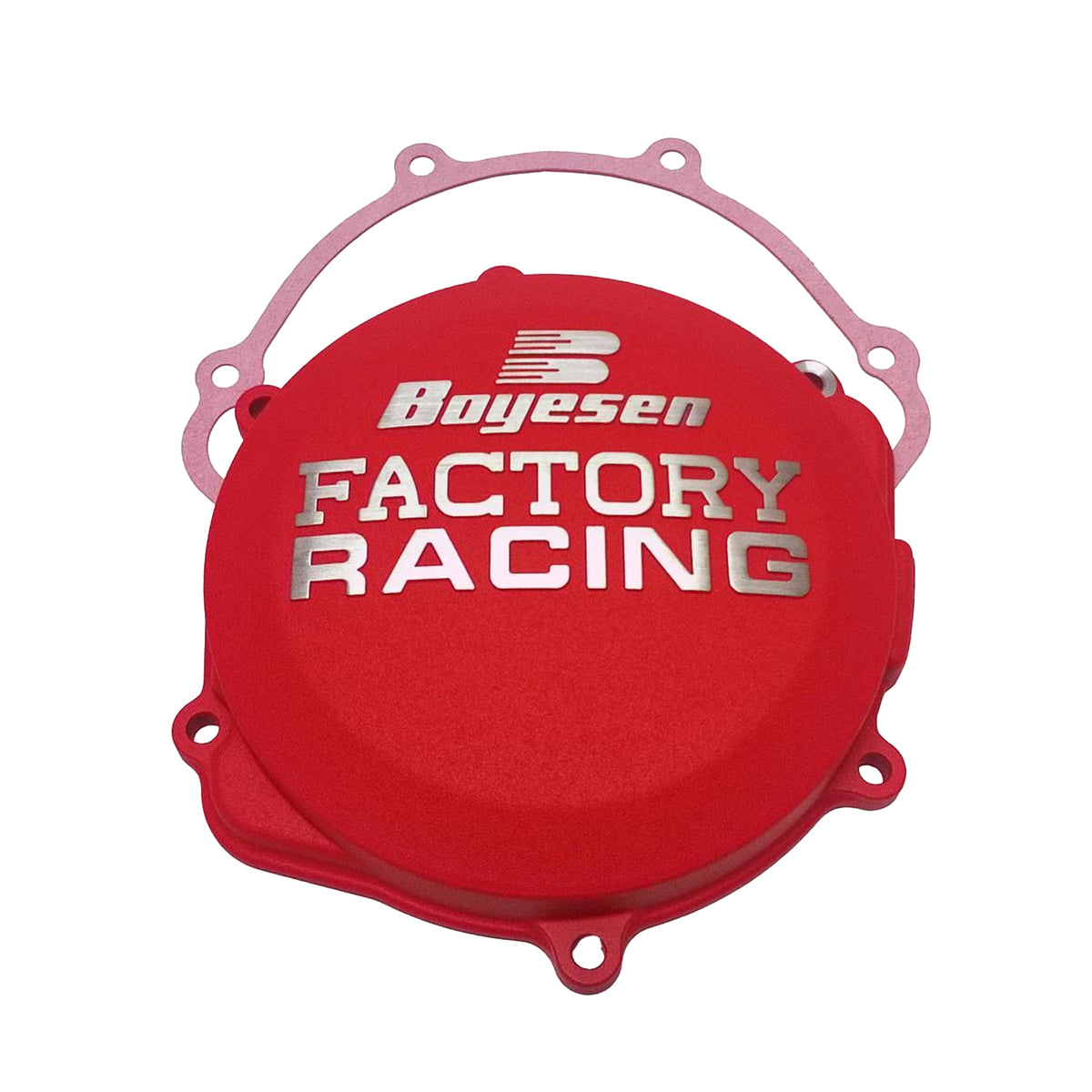 BOYESEN CLUTCH COVER 2018-2025 CRF 250 R, BOYESEN CC-07CR, RED