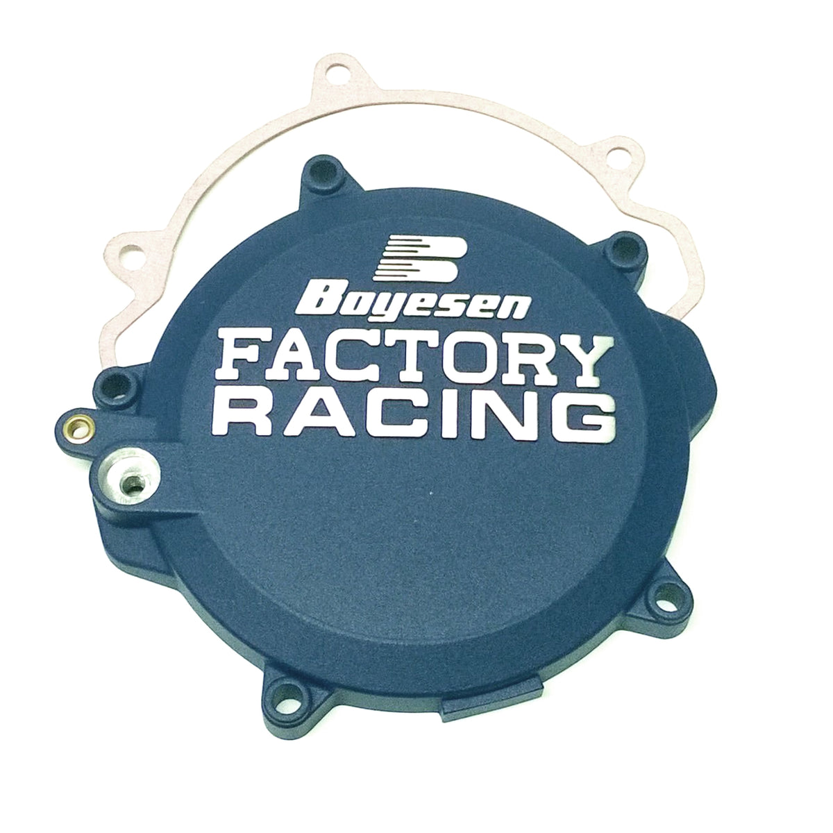 BOYESEN CLUTCH COVER 18-23 TC SX 85, BOYESEN CC-46AL, BLUE
