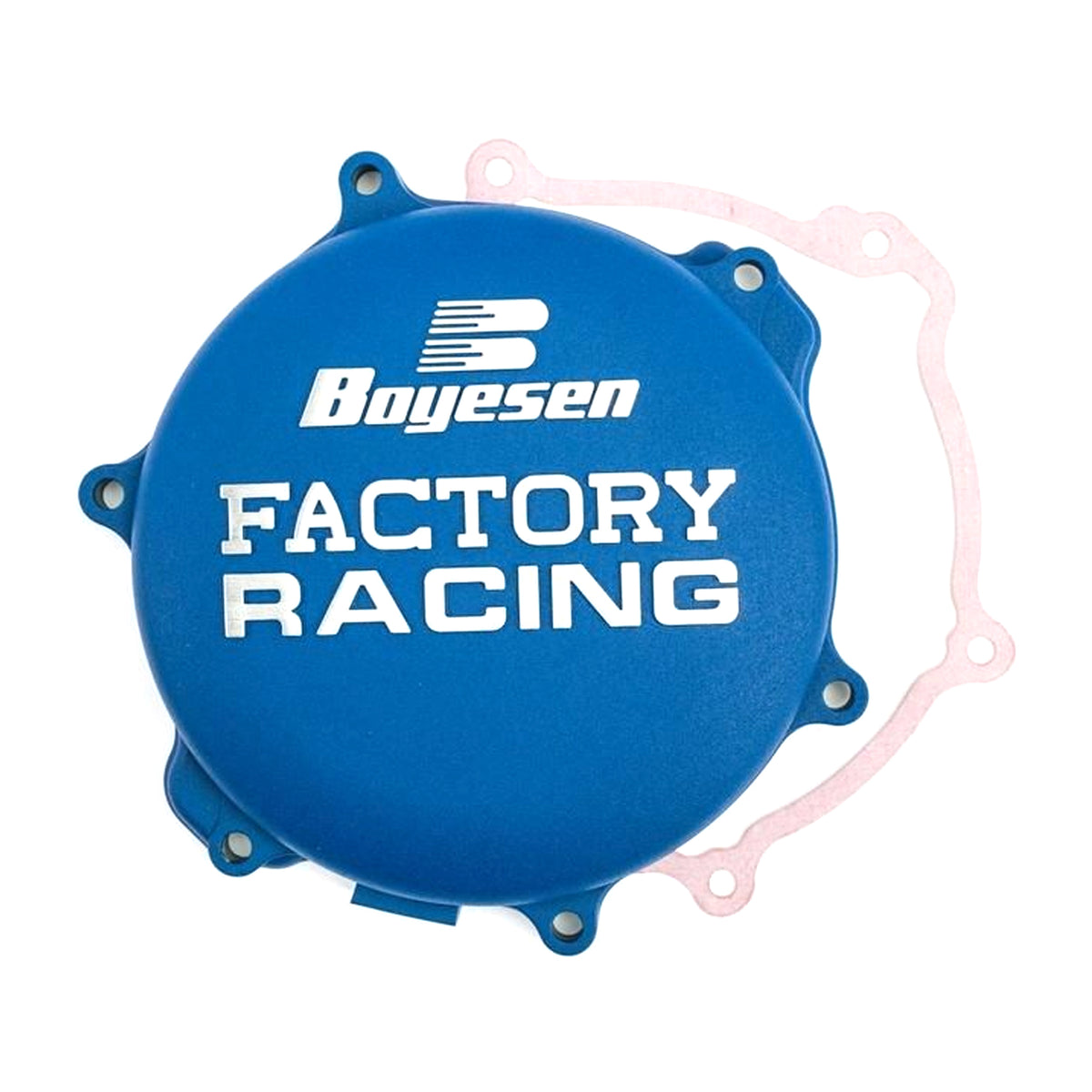 BOYESEN CLUTCH COVER 05-25 YZ125, BOYESEN CC-33L BLUE