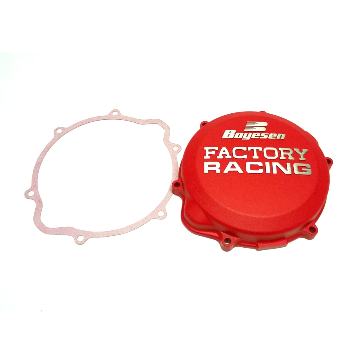 BOYESEN CLUTCH COVER 05-18 CRF450X, BOYESEN CC-06XR RED
