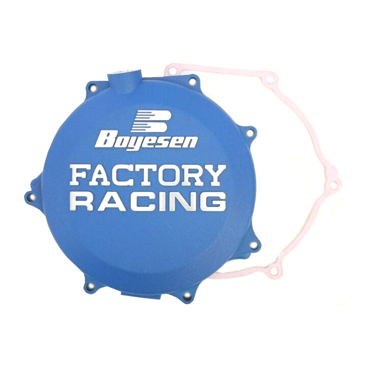 BOYESEN CLUTCH COVER 06-15 KX450F, BOYESEN CC-18L BLUE
