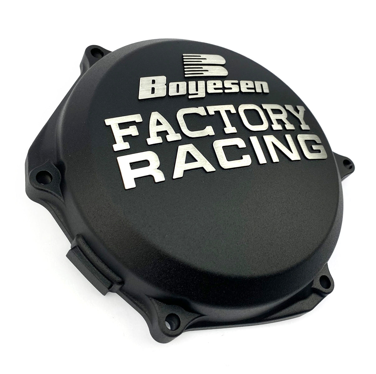 BOYESEN CLUTCH COVER 23-25 YZ450F YAMAHA, BOYESEN CC-38DB, BLACK