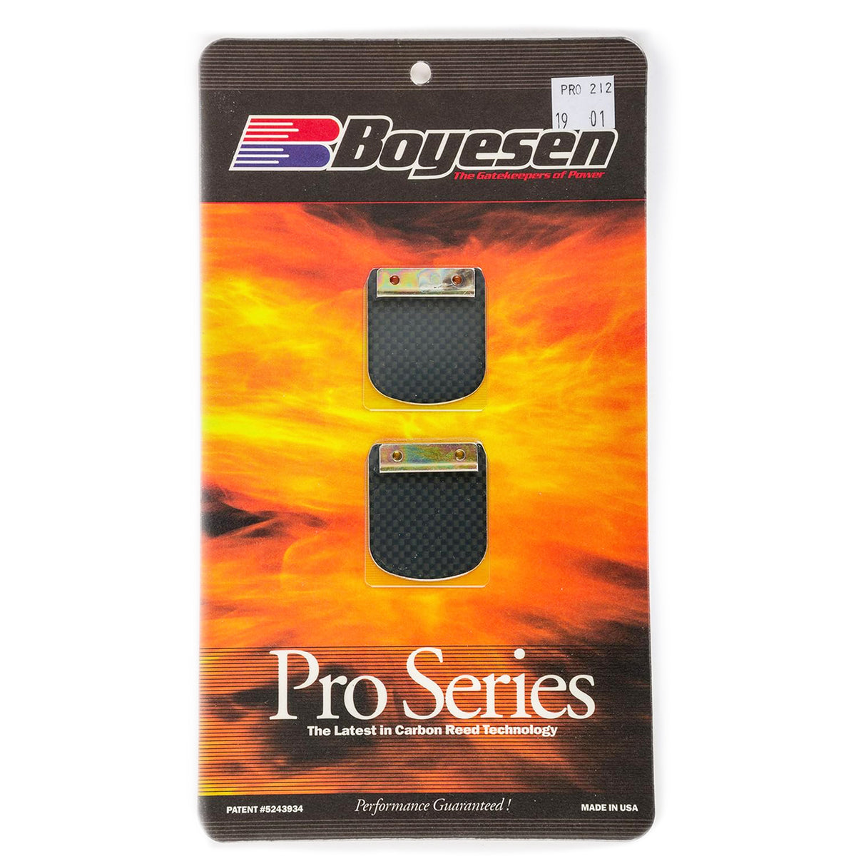 BOYESEN PRO-212 BOYESEN REEDS, Boyesen Pro Series Reeds - PRO