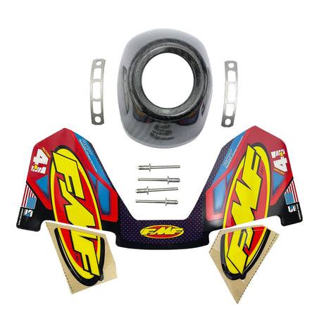 FMF Factory 4.1 RCT Carbon Exhaust Silencer End Cap Kit motocross exhaust performance