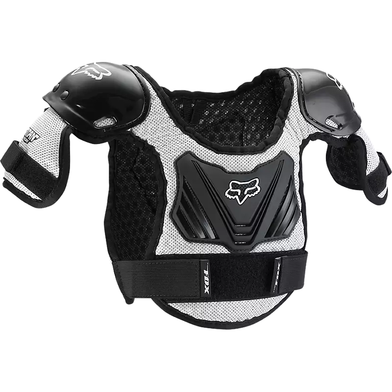 FOX PEEWEE TITAN ROOST DEFLECTOR - BLACK SILVER