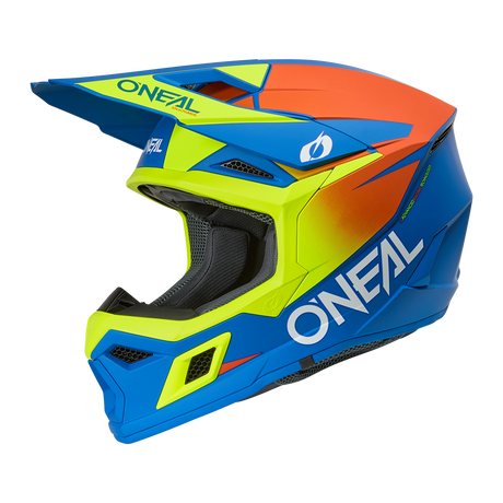 O'Neal 3SRS Helmet SOLID blue/neon