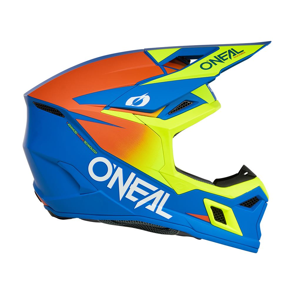 O'Neal 3SRS Helmet SOLID blue/neon