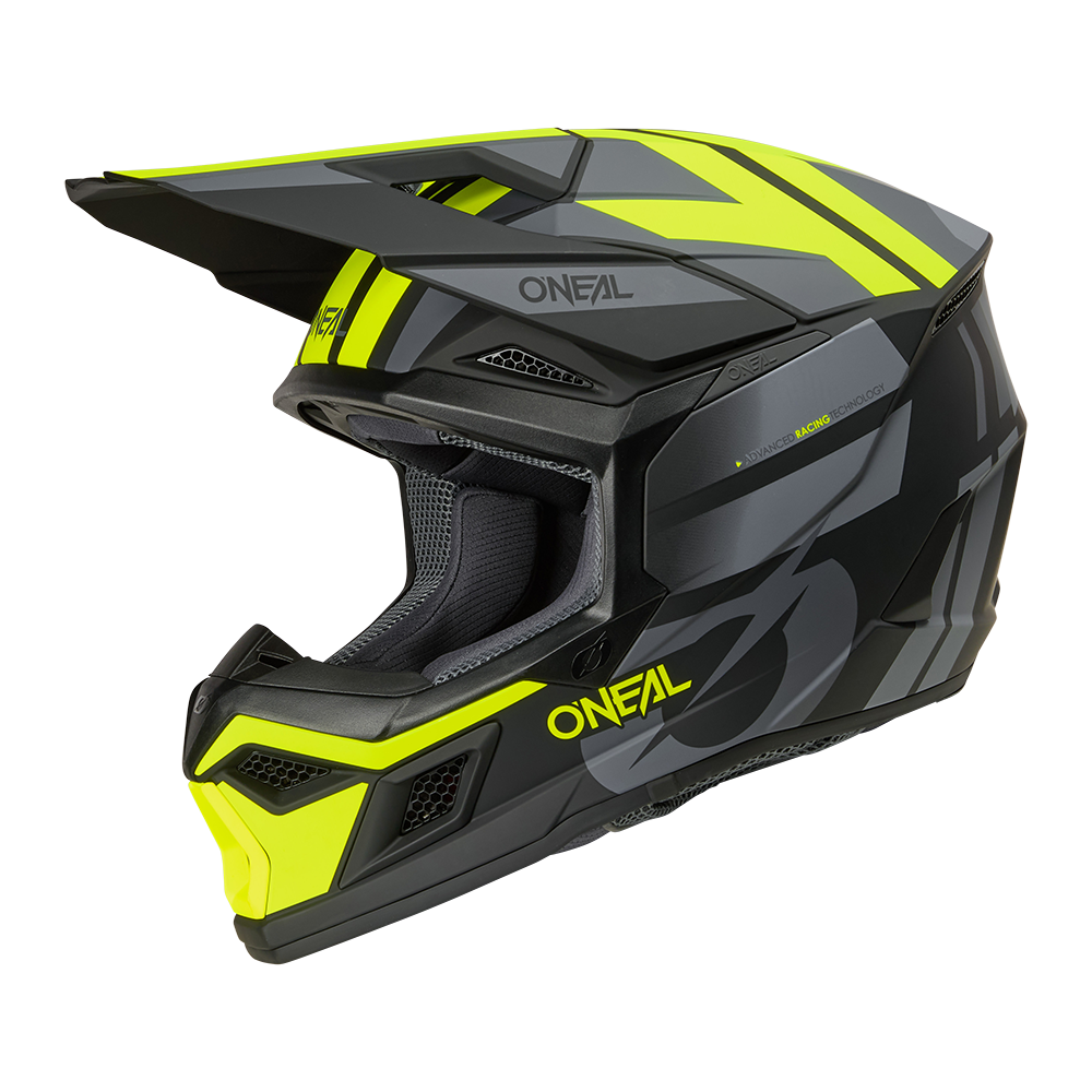 O'Neal 3SRS Helmet RIDE black/gray/neon yellow