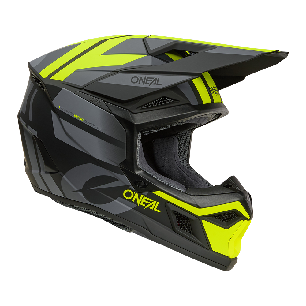 O'Neal 3SRS Helmet RIDE black/gray/neon yellow