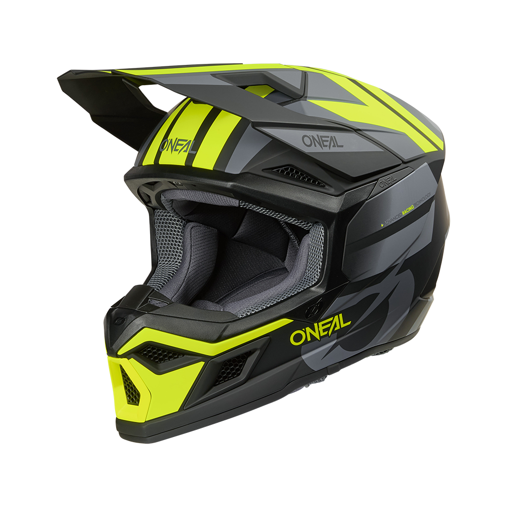 O'Neal 3SRS Helmet RIDE black/gray/neon yellow