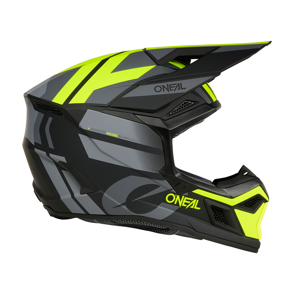 O'Neal 3SRS Helmet RIDE black/gray/neon yellow