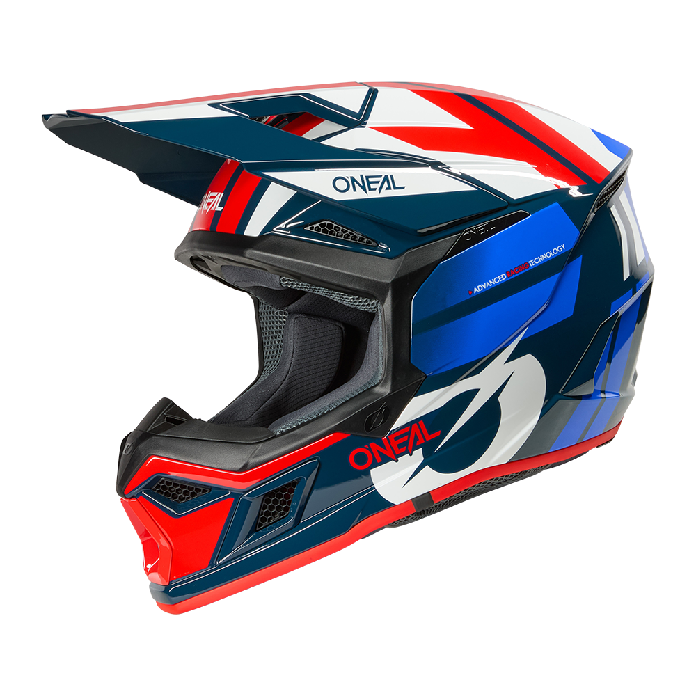 O'Neal 3SRS Helmet RIDE blue/white/red