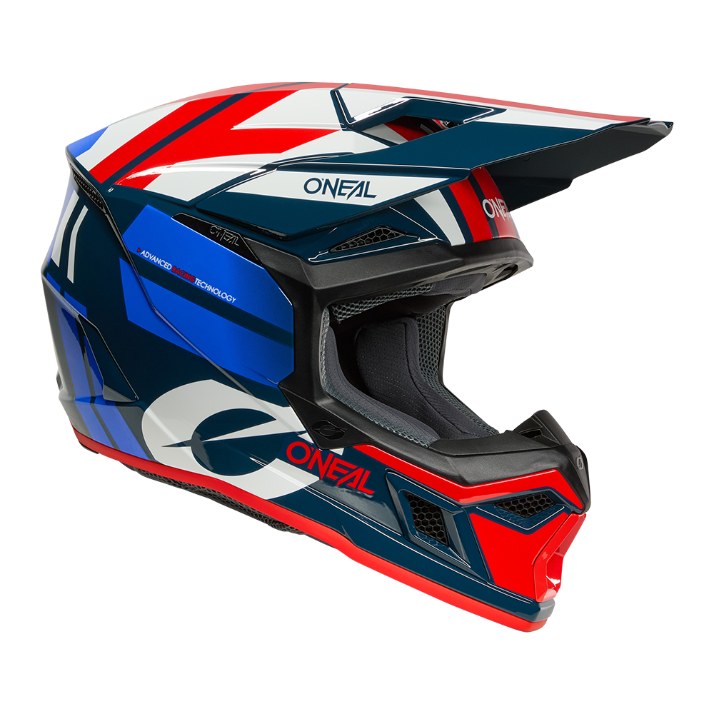 O'Neal 3SRS Helmet RIDE blue/white/red