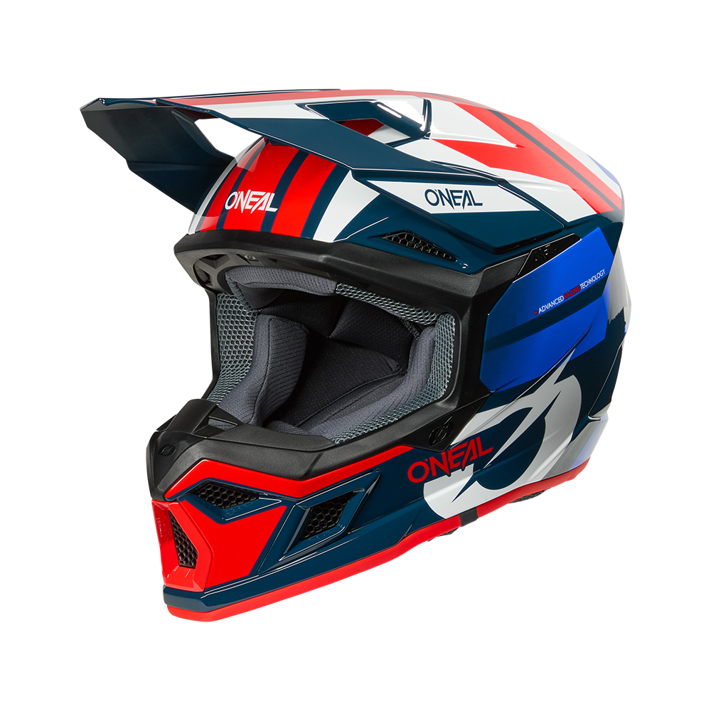 O'Neal 3SRS Helmet RIDE blue/white/red