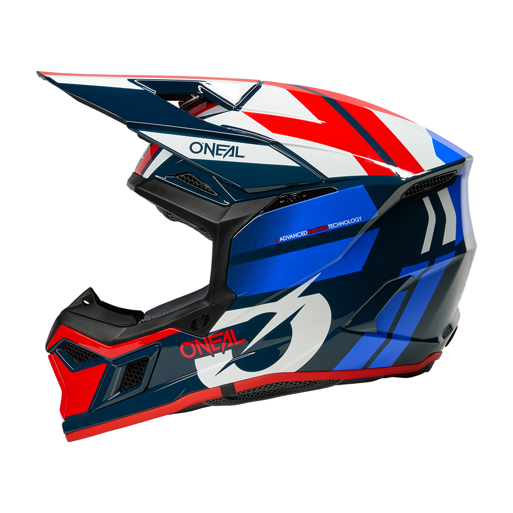 O'Neal 3SRS Helmet RIDE blue/white/red