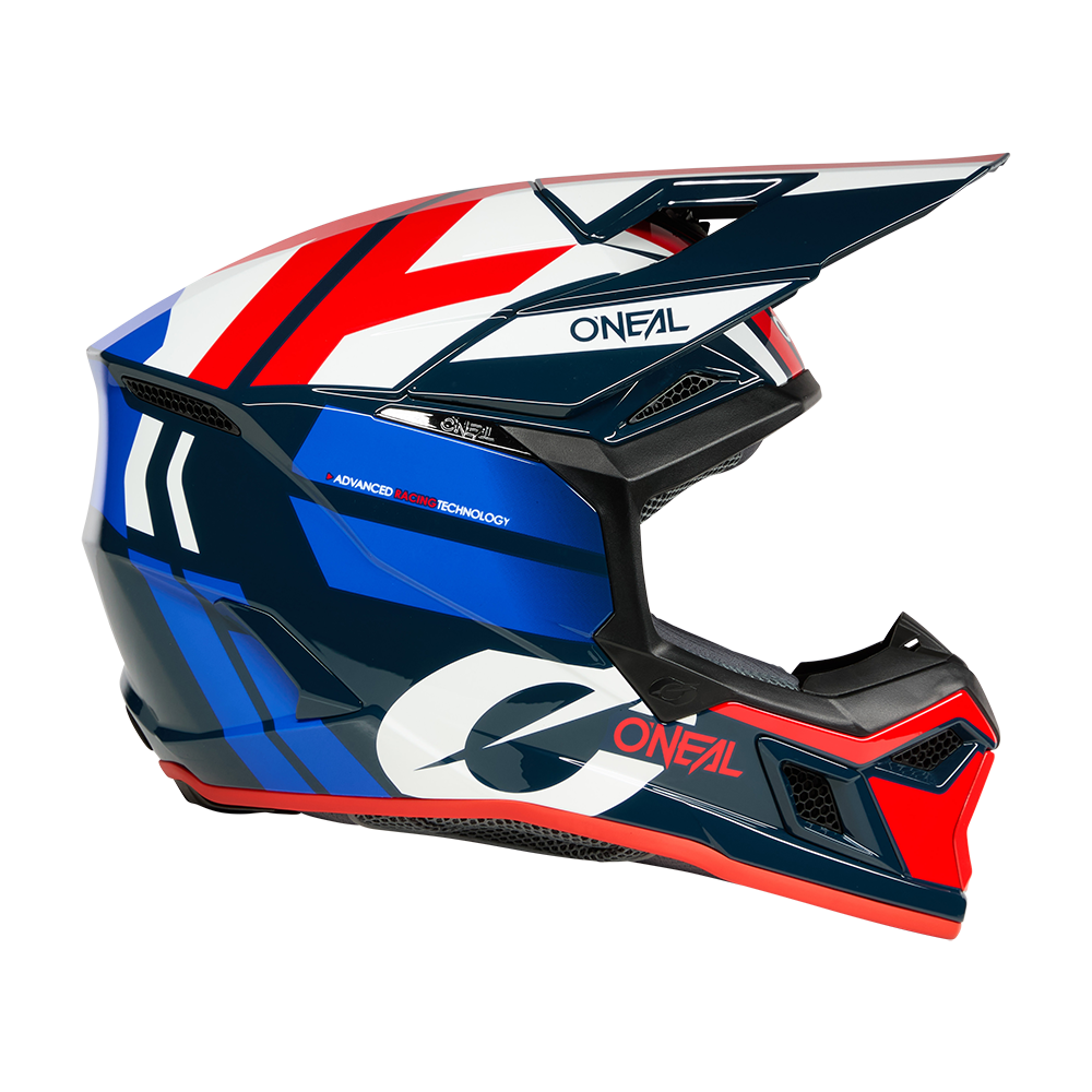 O'Neal 3SRS Helmet RIDE blue/white/red