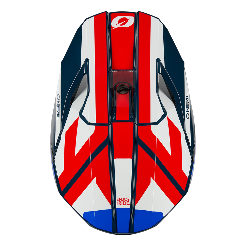 O'Neal 3SRS Helmet RIDE blue/white/red