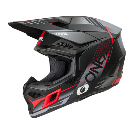 O'Neal 3SRS Helmet HAZE black/gray/red