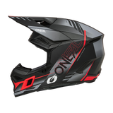 O'Neal 3SRS Helmet HAZE black/gray/red