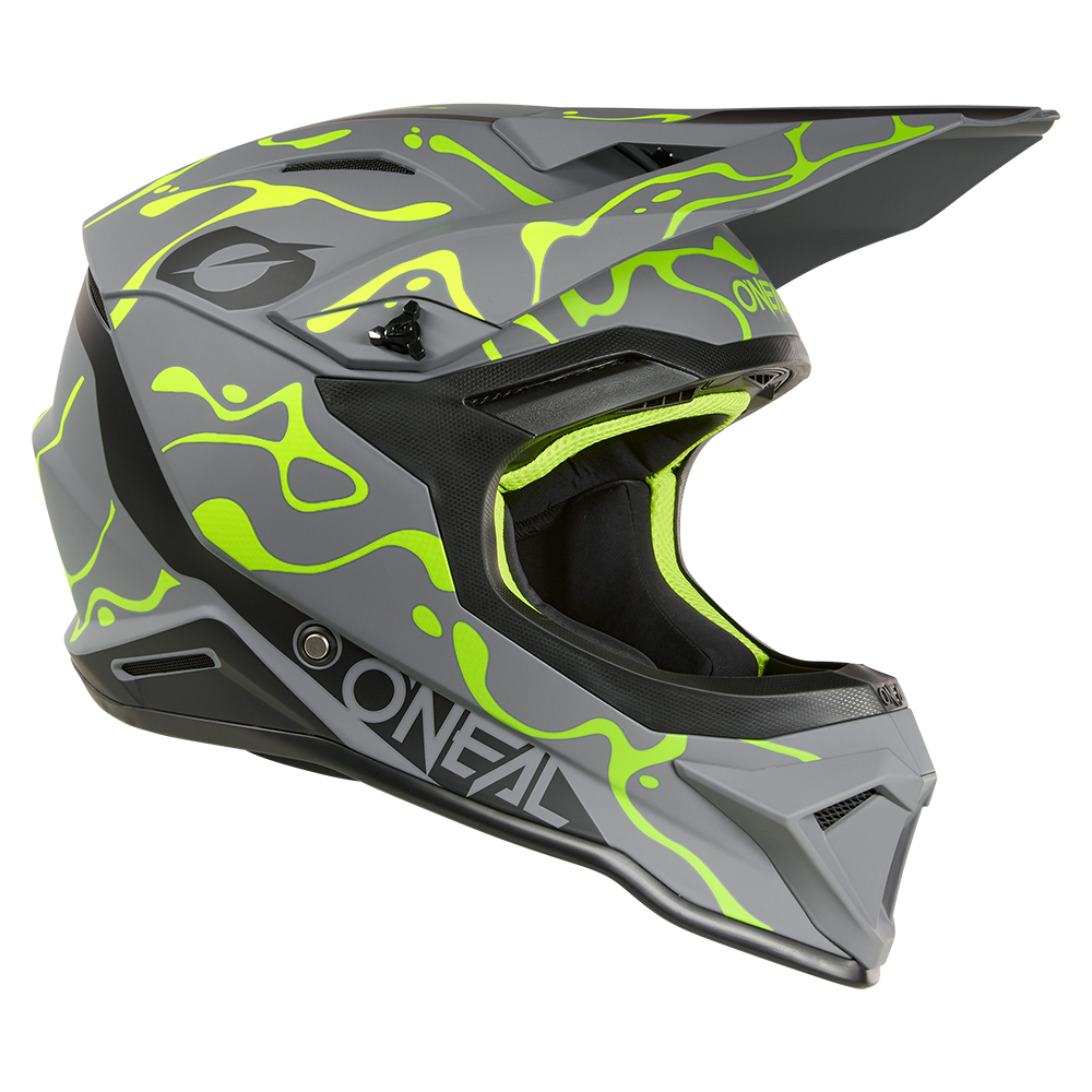O'Neal 1SRS Helmet SPLASH gray/neon yellow