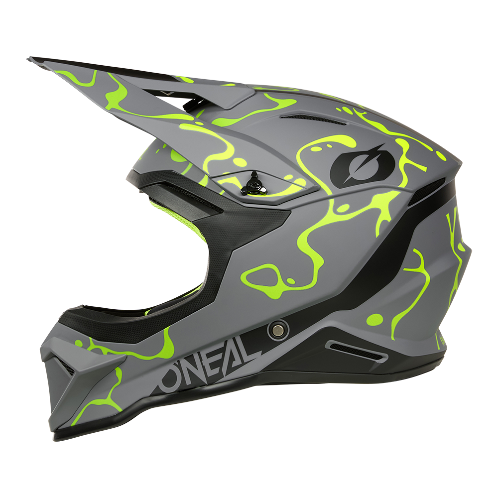 O'Neal 1SRS Helmet SPLASH gray/neon yellow