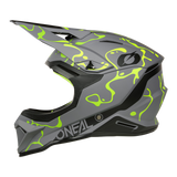 O'Neal 1SRS Helmet SPLASH gray/neon yellow