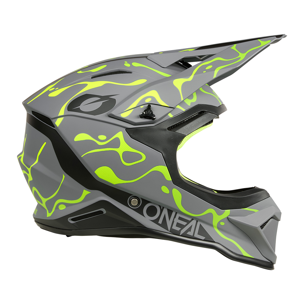 O'Neal 1SRS Helmet SPLASH gray/neon yellow